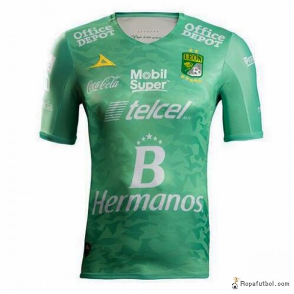 Camiseta Club León Replica Primera Ropa Pirma 2016/17 Verde